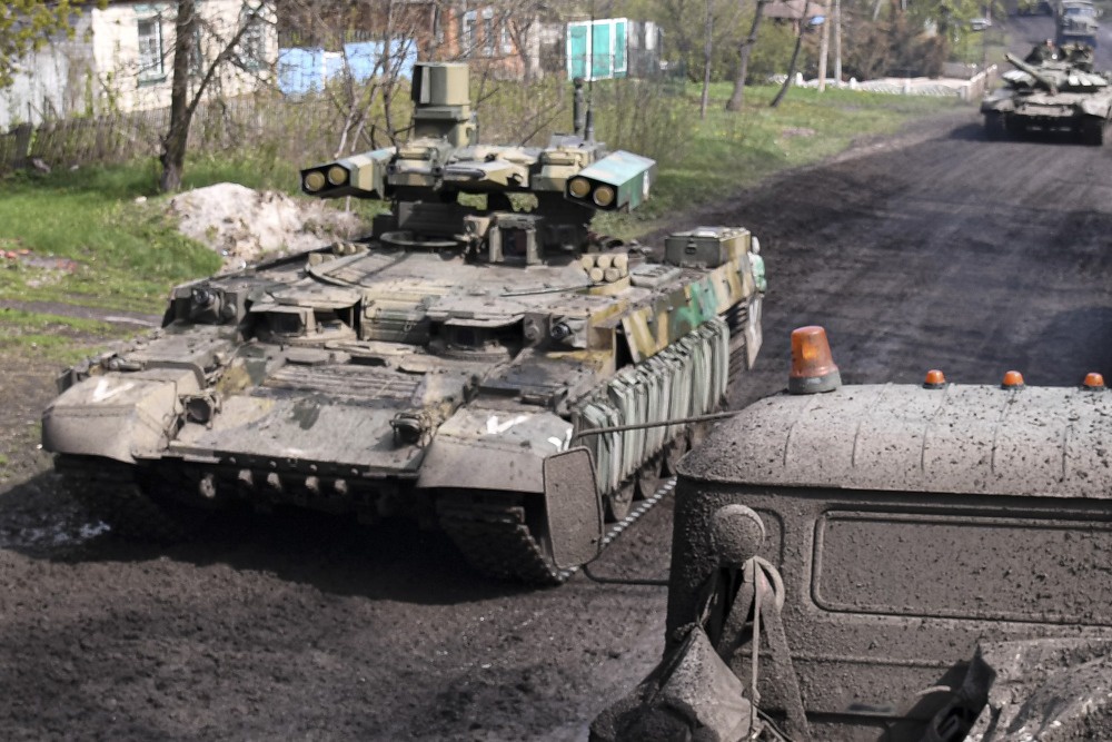 Боевые машины огневой поддержки «Терминатор» в рамках спецоперации показали свою реальную силу. / РИА Новости