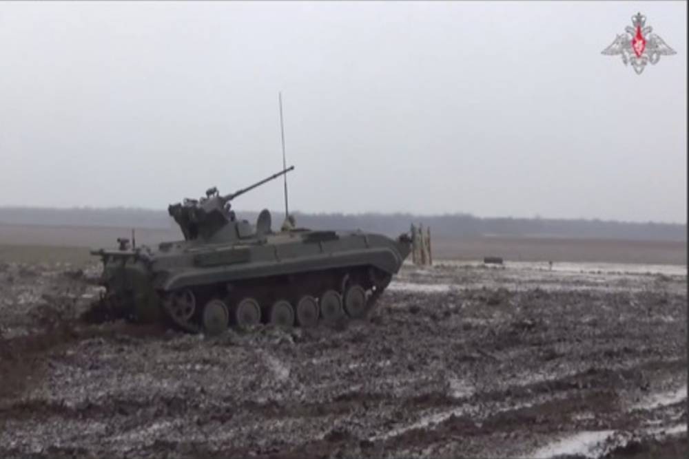 Экипажи БРМ-1К обкатывают технику на полигонах Запорожской области. / Министерство обороны РФ