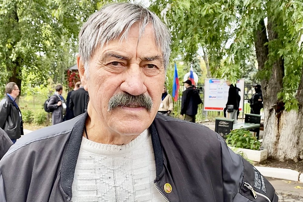 Народный артист Украины, народный артист ЛНР, почетный гражданин Луганска Михаил Голубович / Фото: Владимир Ладный