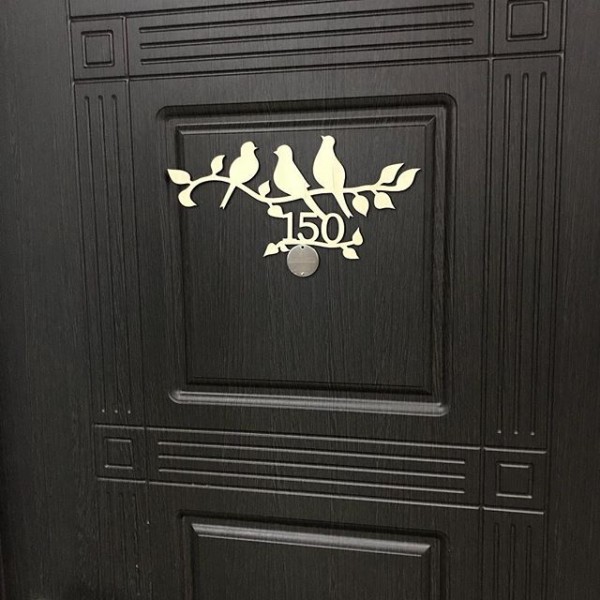 Какой номер двери