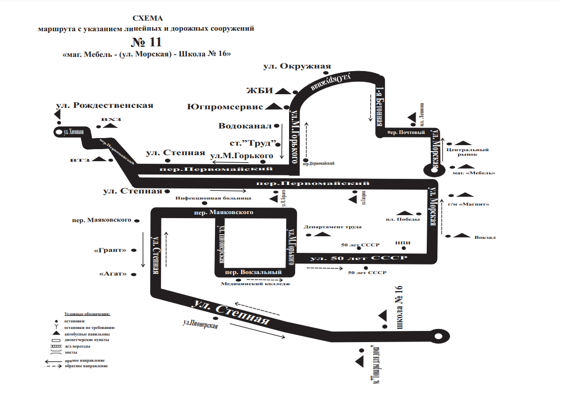 Автобус 10 схема движения