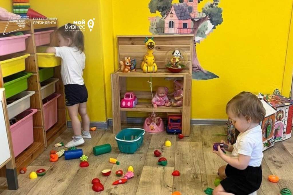 Частный детский сад открылся в Волгодонске благодаря нацпроекту «Малое и среднее предпринимательство»